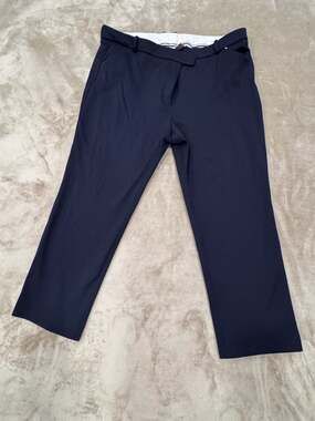 BOSS The Commuter-Slim Light Weight Trousers in Navy Blue